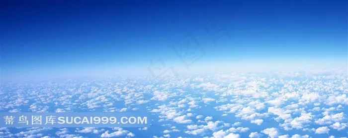 高空俯拍云层高清图片