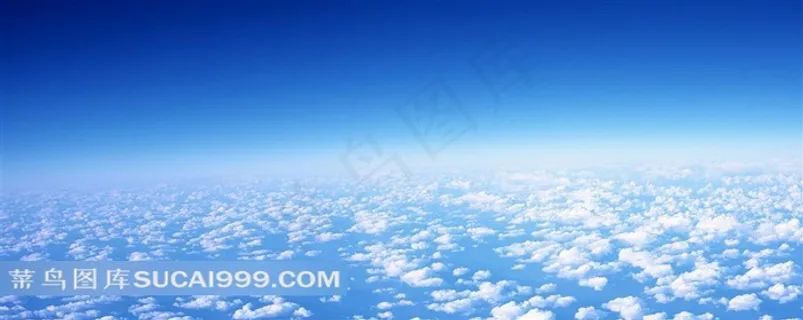 高空俯拍云层高清图片