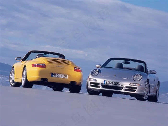 保时捷911Carrera-997 敞篷跑车摄影