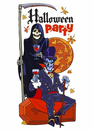 万圣节派对 吸血鬼死神