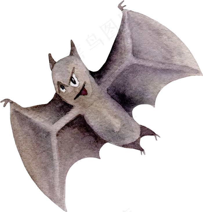 万圣节节日元素蝙蝠