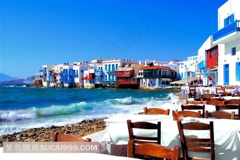 海滨度假风景高清图片