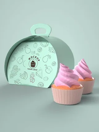 包装智能贴图样机VI效果PSD素材