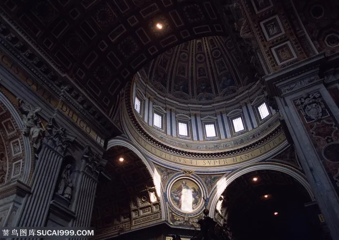 世界风情-漂亮的城堡大堂