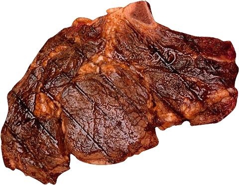 牛排肉 PNG免抠(480x371)