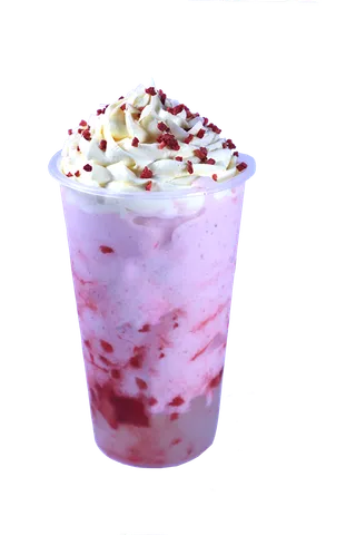 草莓冰乐   奶茶店冰饮 夏日饮品