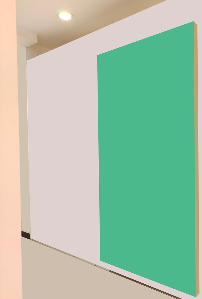 商场室内场景海报样机