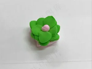 精品手工绿色花瓣