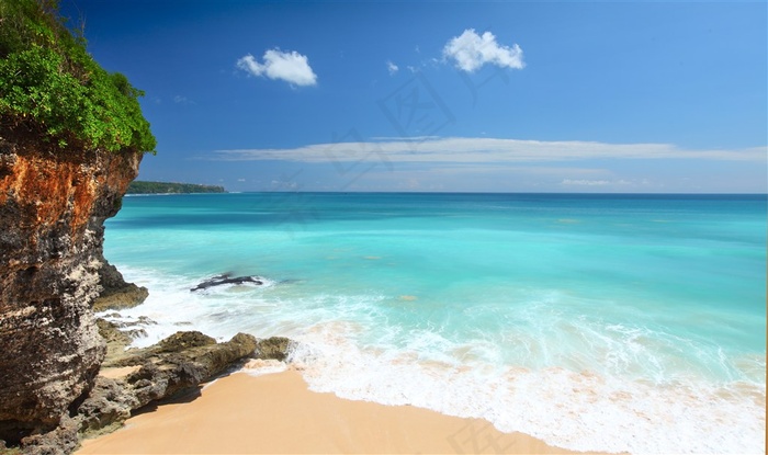 美丽的海岸景色大图