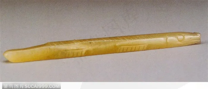 传统工艺-黄色的玉龙