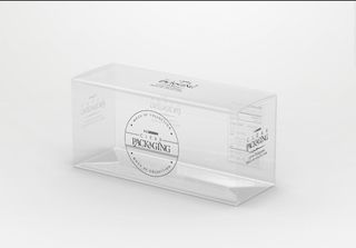 化妆品透明塑料盒样机