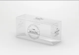 化妆品透明塑料盒样机