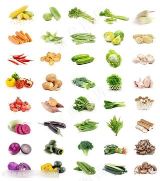 各种高清蔬菜组合素材