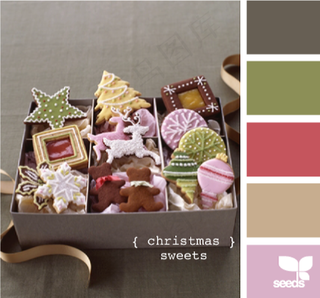 冬天系配色色卡色彩搭配