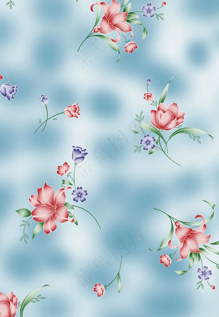碎花图片素材