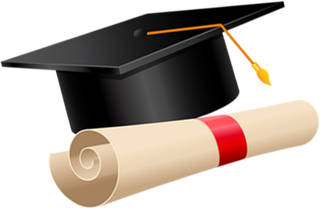 卡通博士帽 毕业素材 免抠图