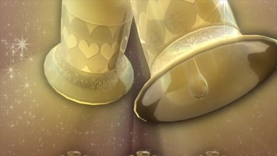 金铃铛, 婚礼, 爱, 庆典, 金子, 钟, 金属, 背景