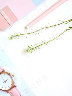 简历封面淡雅背景图片