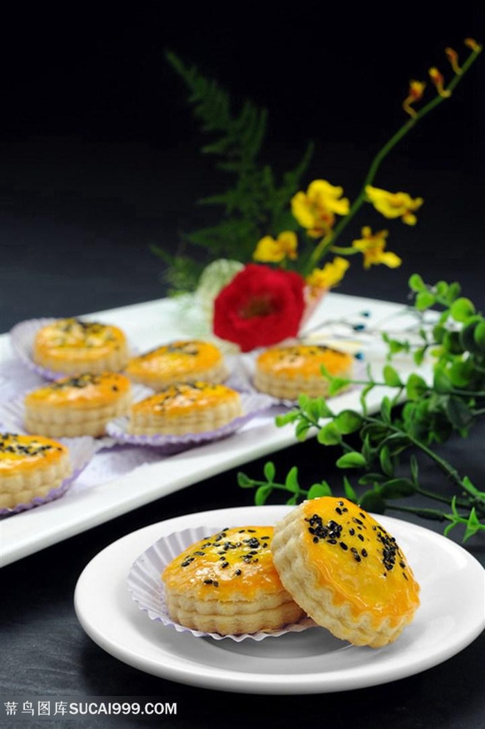 飘香榴莲酥的美食图片