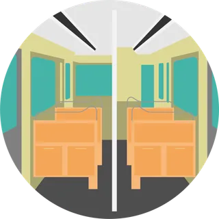 高铁列车动车动画免扣素材PNG