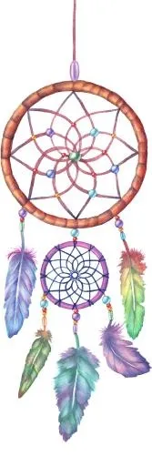 捕梦网 PNG免抠(2926x8966)