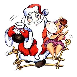 圣诞老人卡通