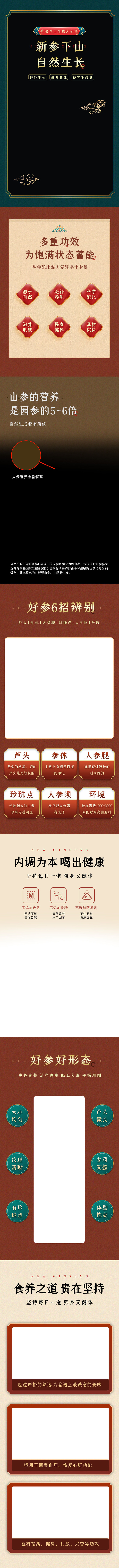人参电商详情页模板
