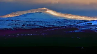 冬天自然背景风景