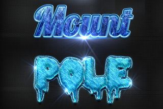 ps冰雪效果文字特效（可编辑）