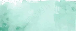 绿色水彩斑驳背景