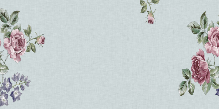 中国风传统水墨古风古典展板边框工笔画PS海报背景平面设计素材