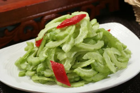炝拌苦瓜 (3)