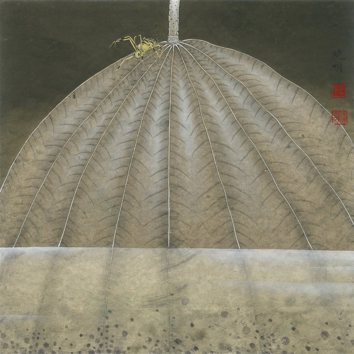 莲之舞荷花工笔画