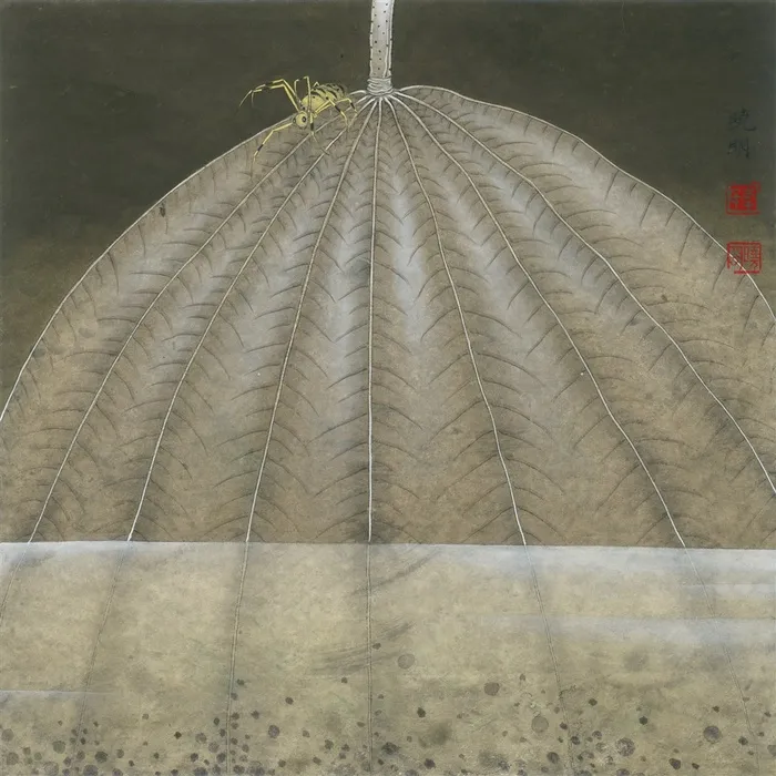 莲之舞荷花工笔画