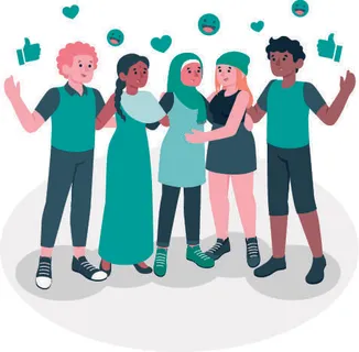 扁平化人物场景办公互联网等距ai矢量设计网页海报UI素材插画