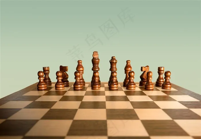 国际象棋特写高清图片