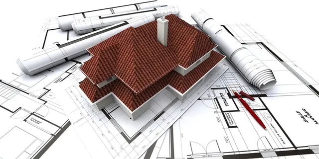 建筑工地设计图木屋房子工具施工工地