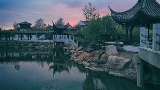 江南古韵园林建筑