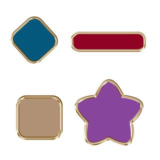 电商金属古风边框