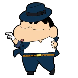 蜡笔小新可爱人物免扣素材