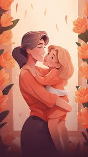 母亲 温馨 节日 爱护 温柔 母亲 温馨 节日 爱护 温柔