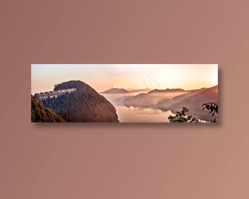 密云黑龙潭全景
