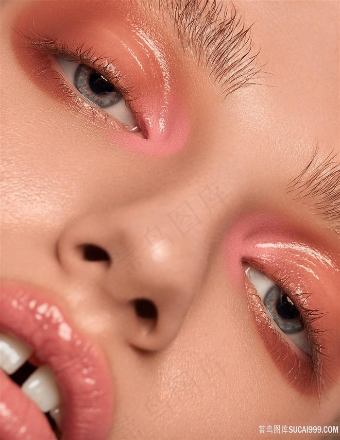 化妆品模特美容