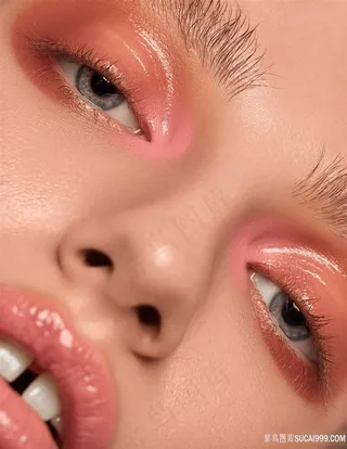 化妆品模特美容