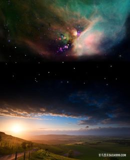 唯美夕阳晚霞风景