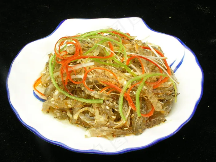 粤菜1640凉拌鱼皮