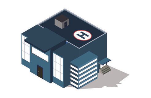 分析图素材图标集合景观建筑立面插画场景AI矢量图形设计