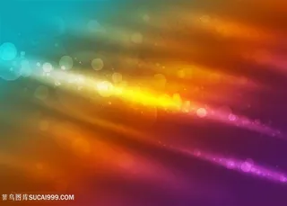 炫彩光斑背景高清图