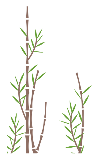 竹子水墨画中国风国画墨水书法竹子画