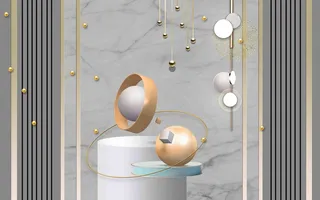 北欧后现代背景墙